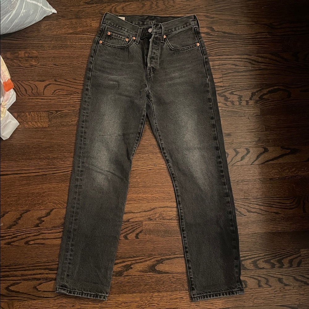 Levi's Gray Straight Leg Women's Jeans